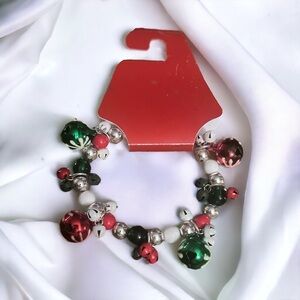 Kohl’s Christmas jingle bell stretch bracelet